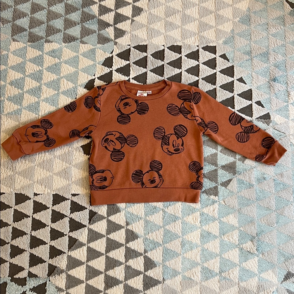 Disney Mickey Mouse Sweatshirt/ Boys/ Size 4T